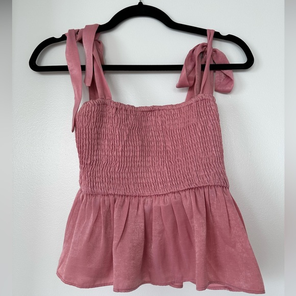 XS lovers and friends pink tank - Picture 1 of 3